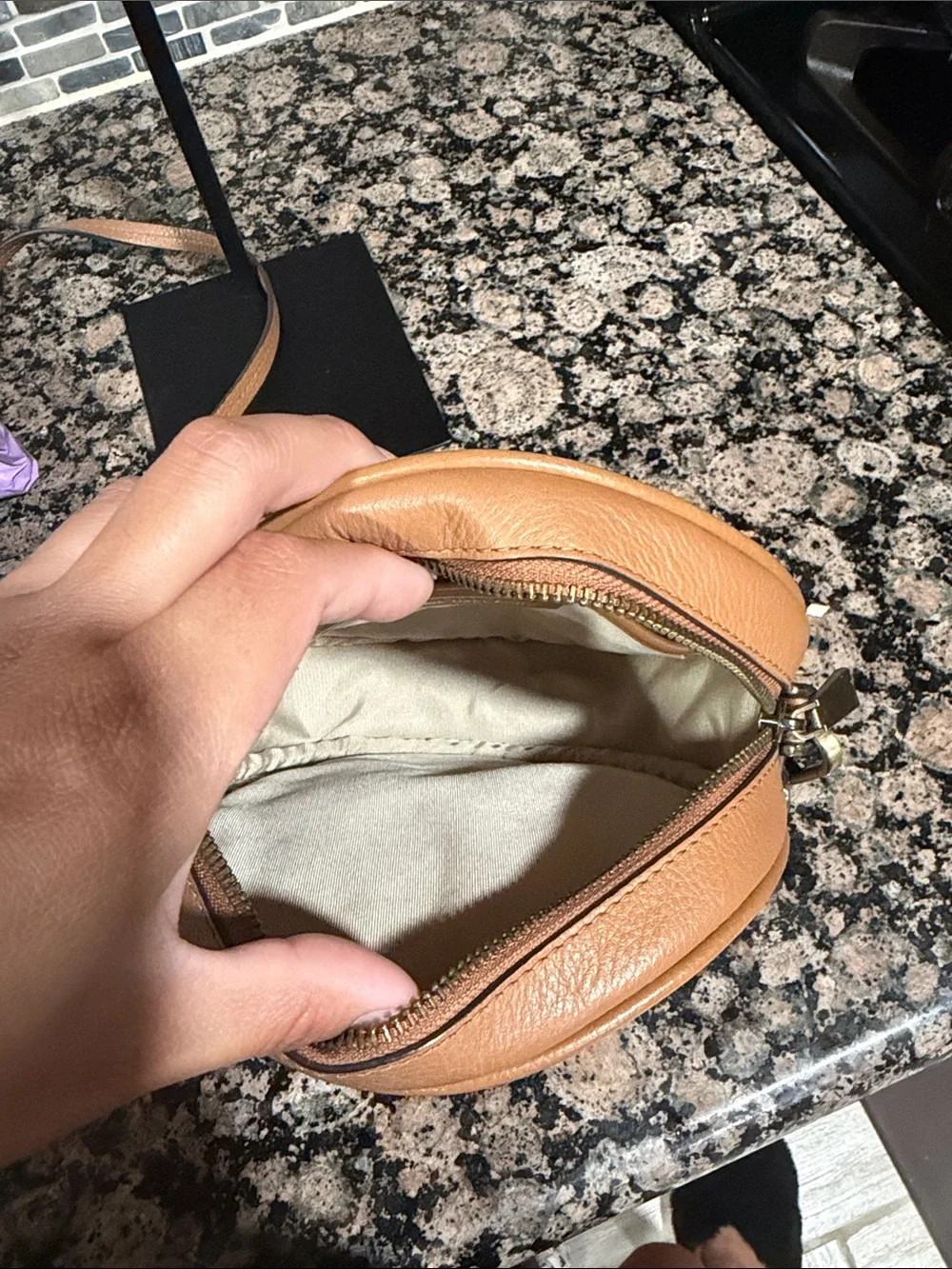 Michael Kors Woven Chevron Canteen Bag